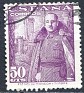 Spain 1948 Franco 50 CTS Lila Edifil 1029. 1029 us. Subida por susofe